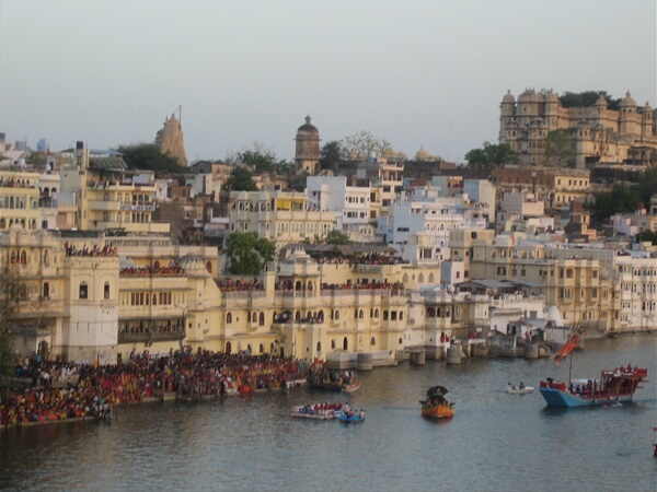 Mewar Festival, taken from the guest house