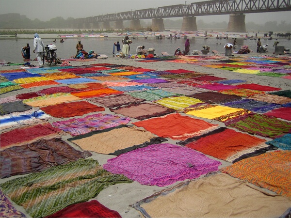 Laundry by the Yamuna River