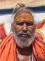 Holy Man by the river in Udaipur
