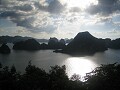 Sunset over Halong Bay, Vietnam